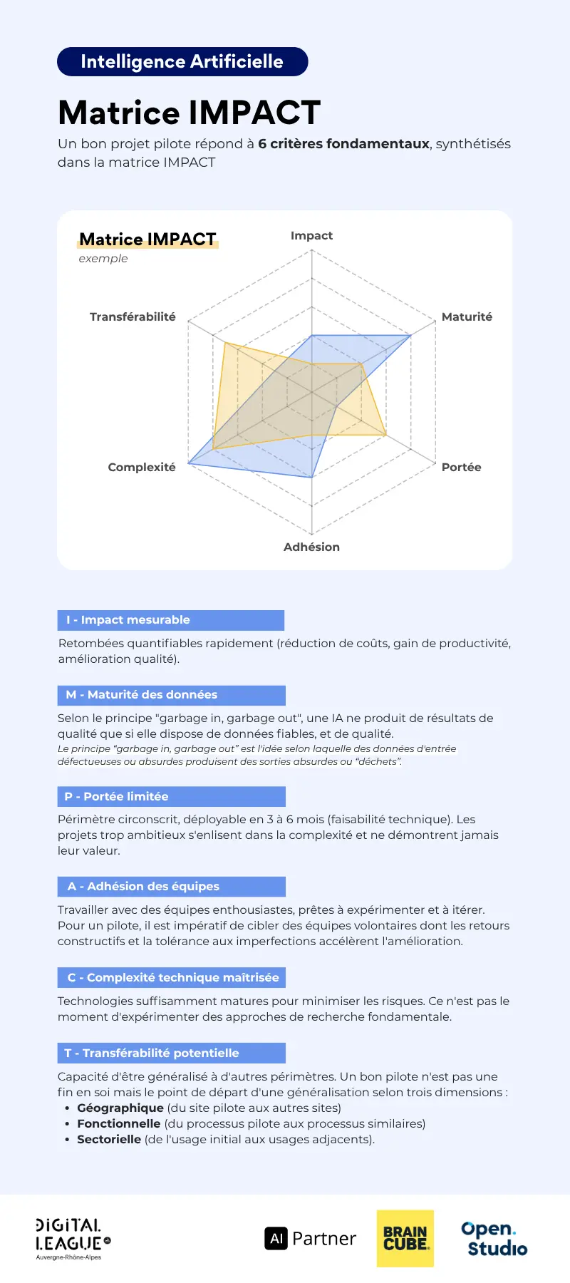 Utilisation matrice impact